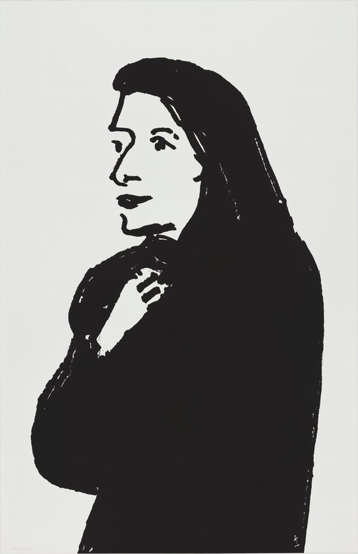Shopper 4 by Alex Katz