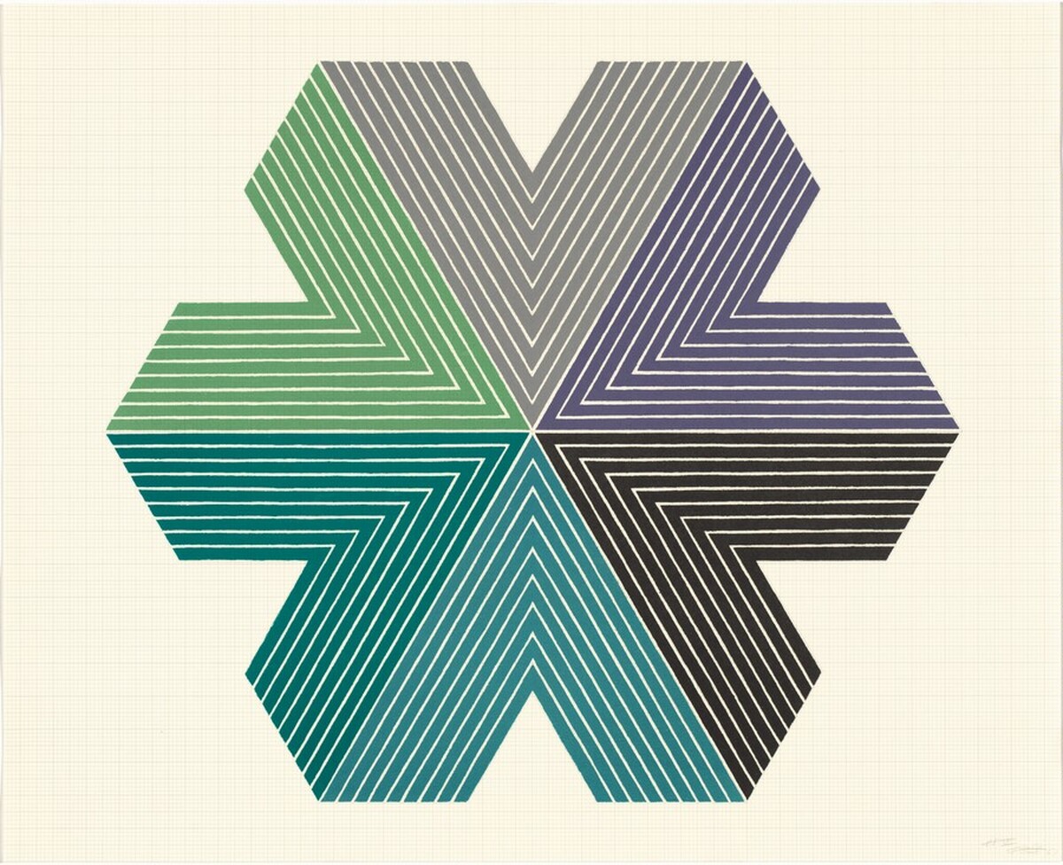 Star of Persia II by Frank Stella