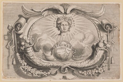 Printer's Device for Jan van Keerbergen: Vignette for Biblia Cum Glossa Ordinaria