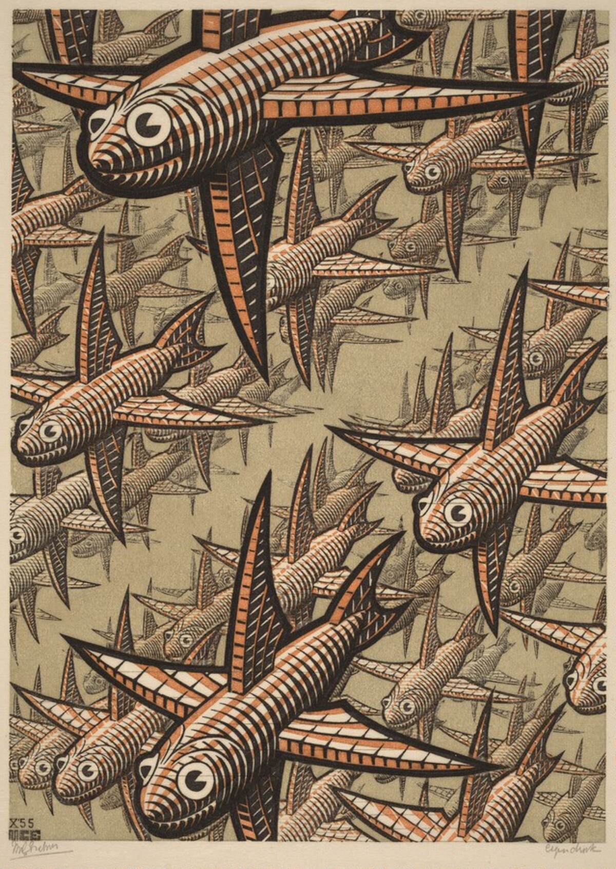 Depth by M.C. Escher