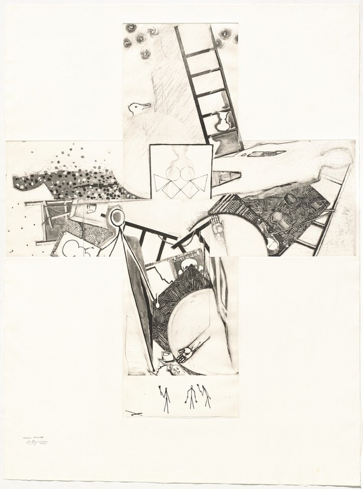The Seasons [trial proof] by Jasper Johns
