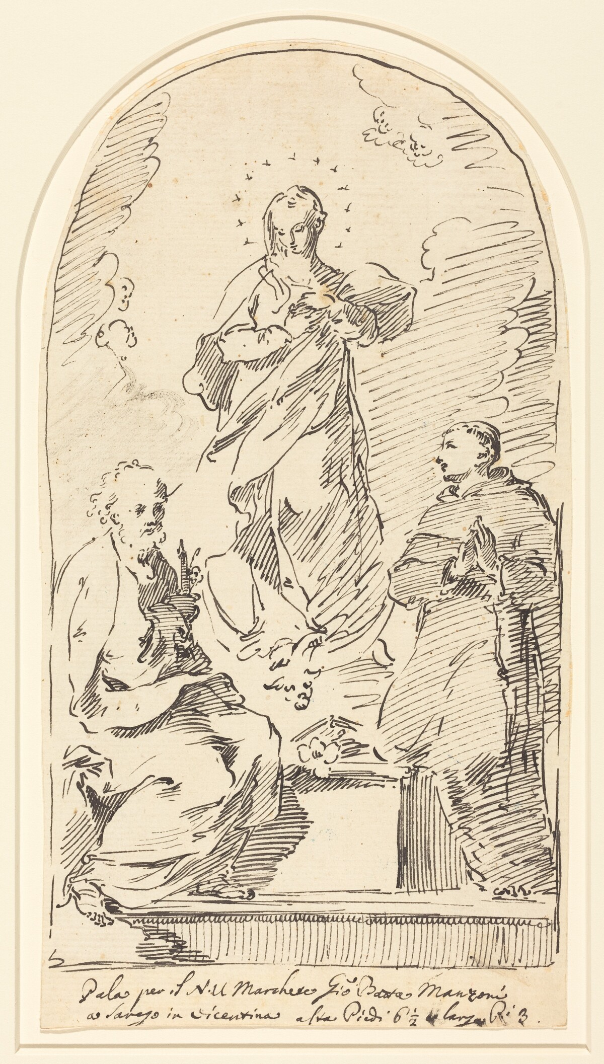 The Immaculate Conception by Pietro Antonio Novelli