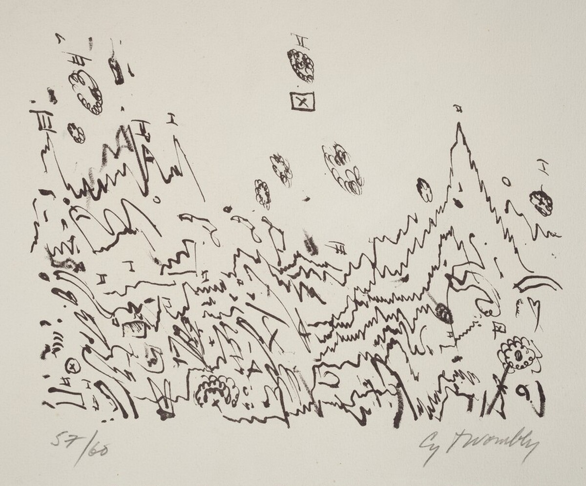 Untitled (1960) by Cy Twombly