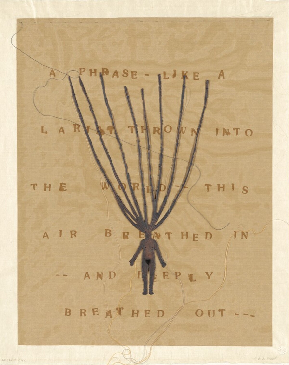 A Phrase Like a Lariat by Lesley Dill