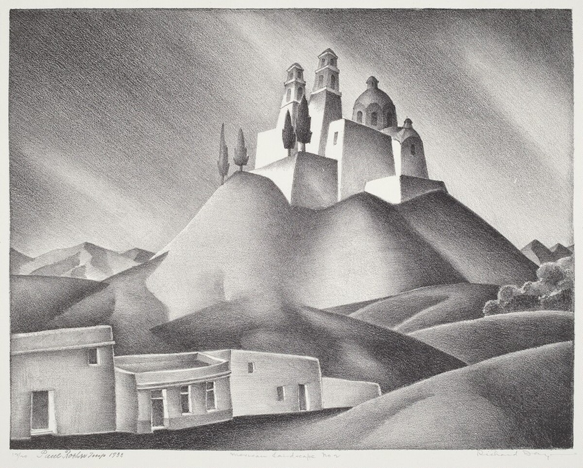 Mexican Landscape No. 2 by Richard Day