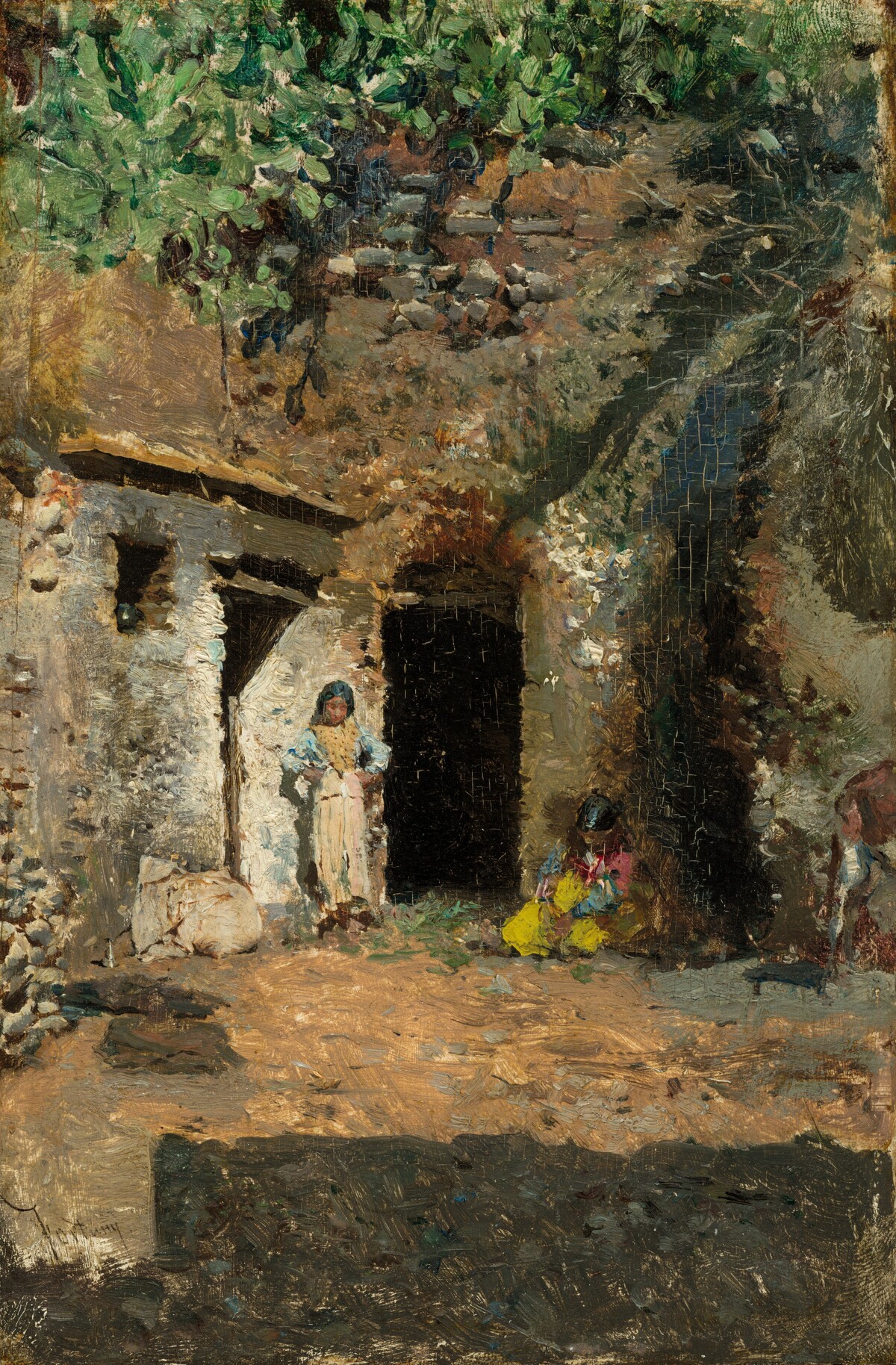 Roma Caves, Granada by Mariano Fortuny Marsal