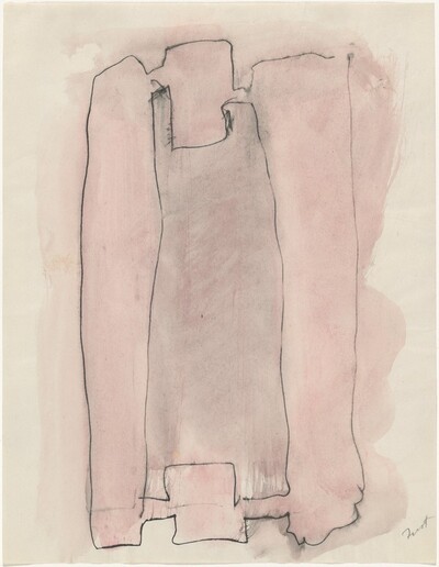 Untitled (Sketch for Harvard Mural)