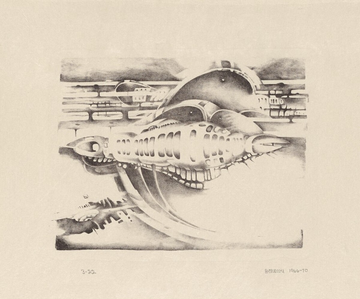 Thirteenth Stone by Lee Bontecou