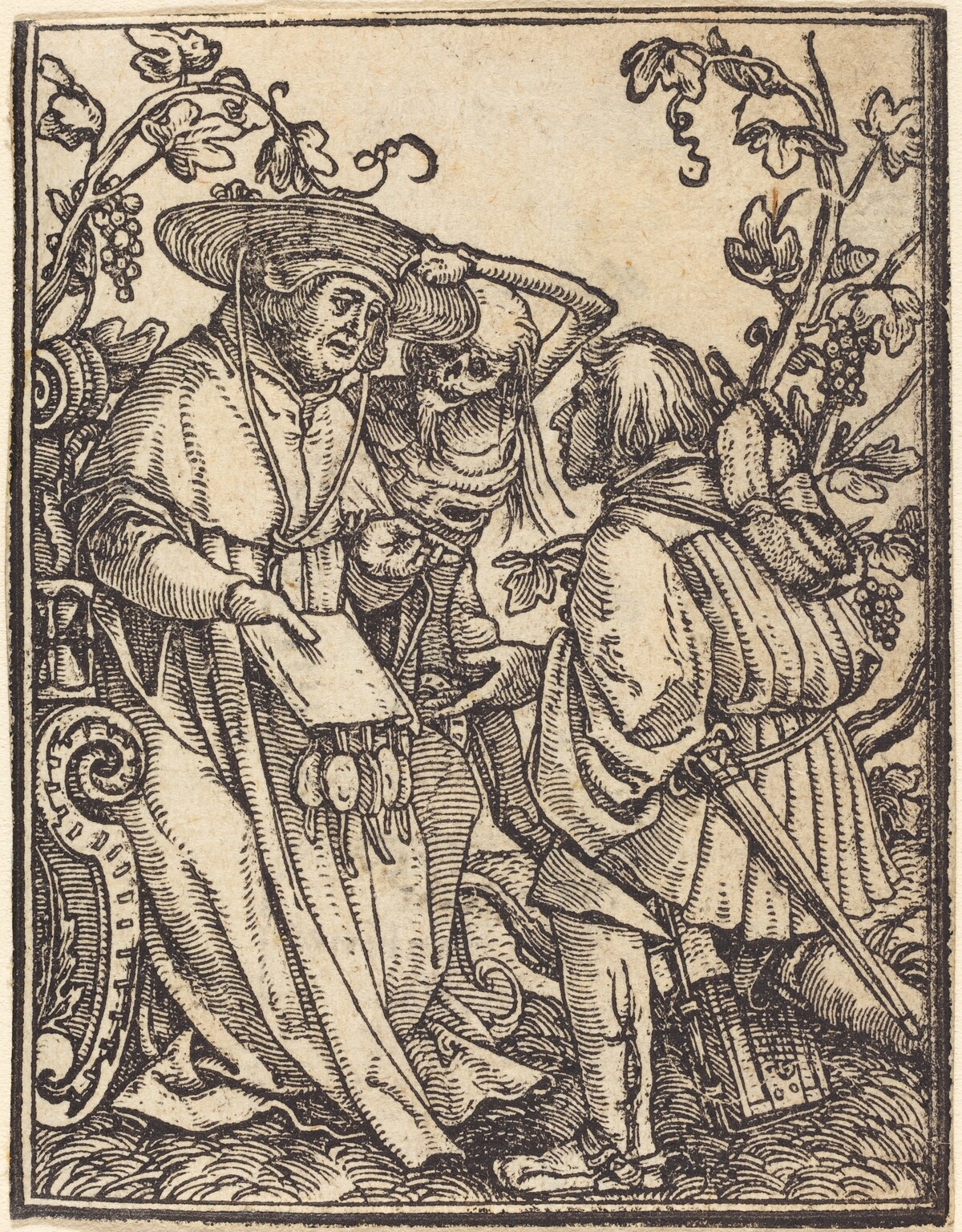 The Cardinal by Hans Lützelburger after Hans Holbein the Younger