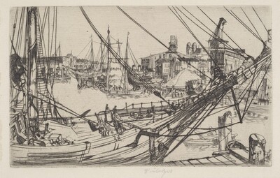 Mission Street Wharf (small plate)