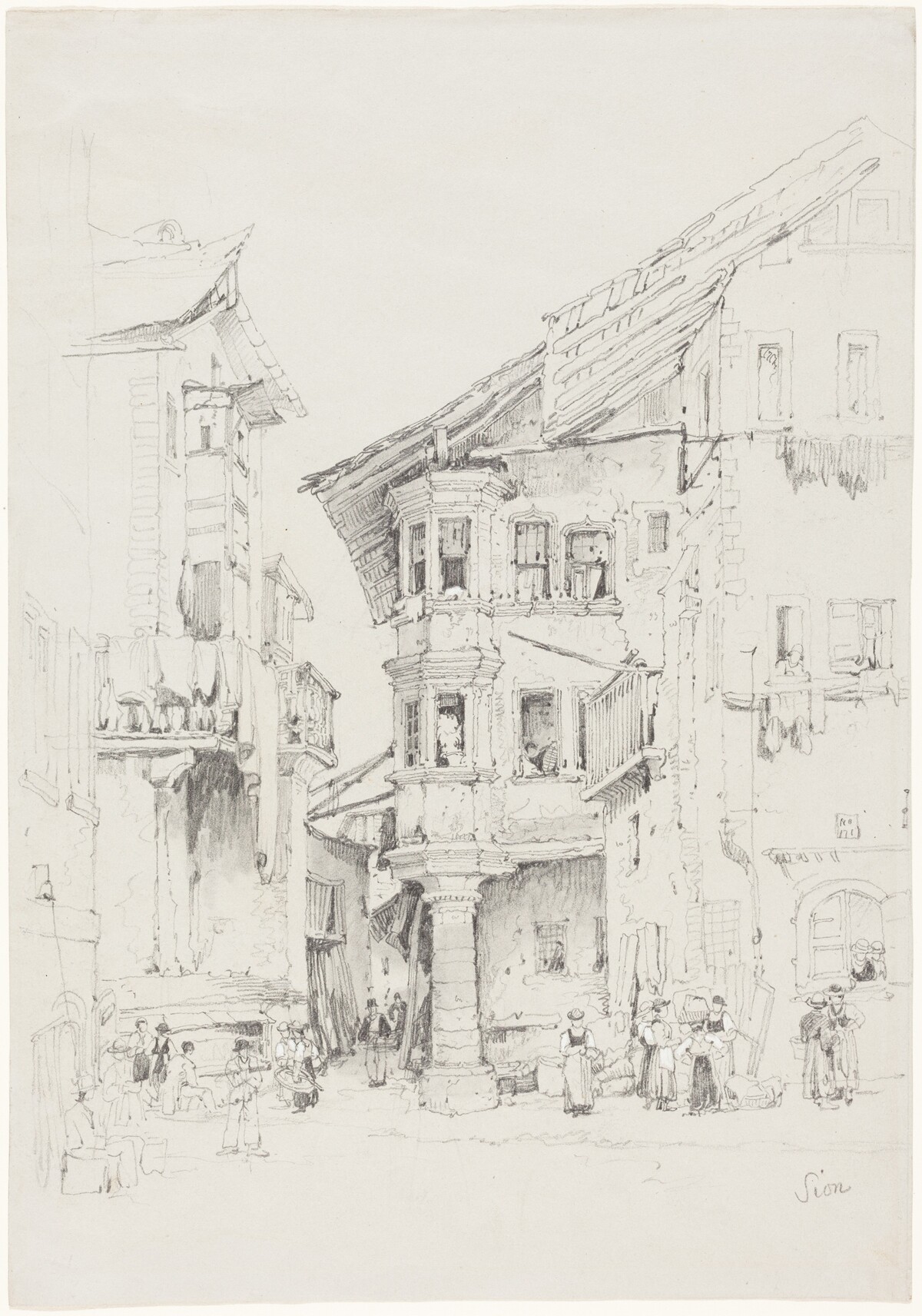 Sion by Samuel Prout