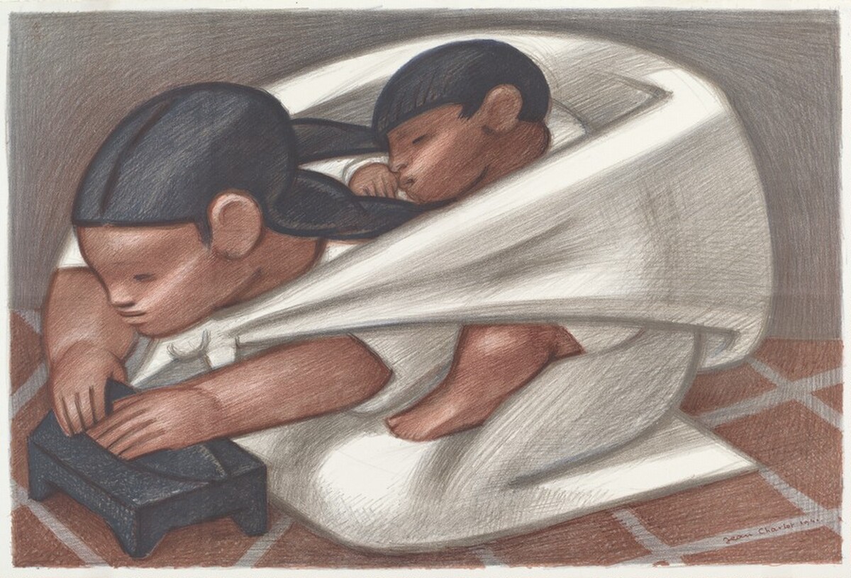 Work and Rest by Jean Charlot