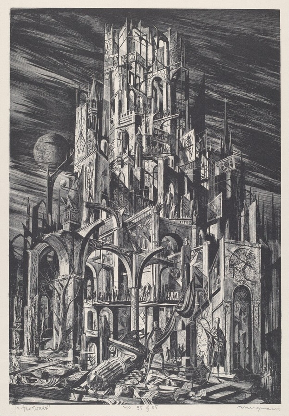 The Tower by Joseph A. Mugnaini