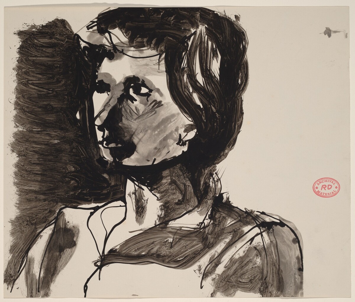 Untitled [portrait] by Richard Diebenkorn