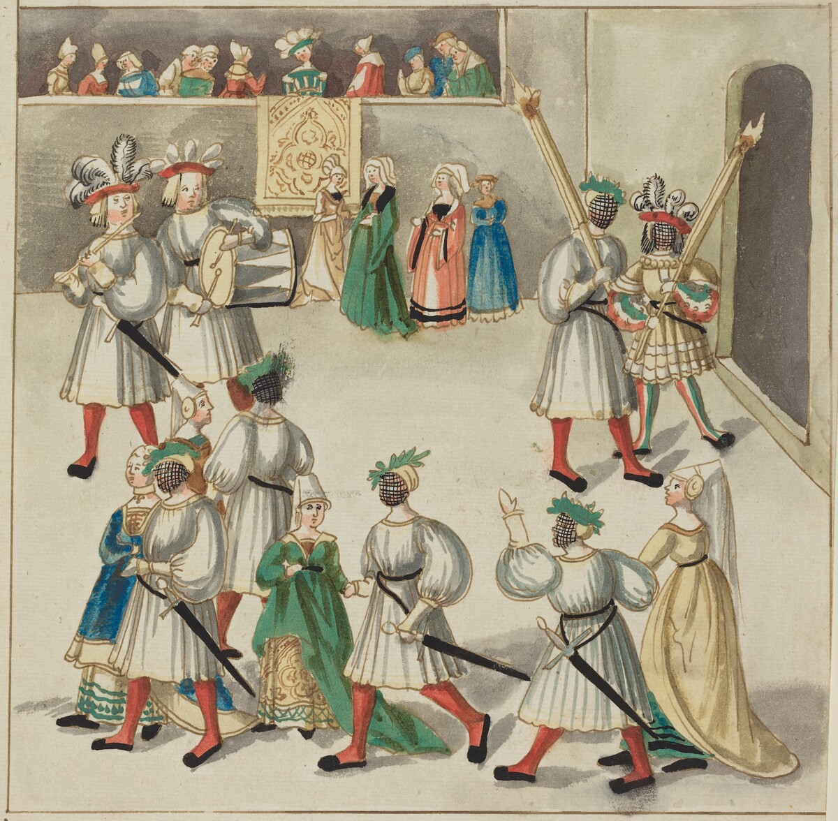 Masquerade by German 16th Century
