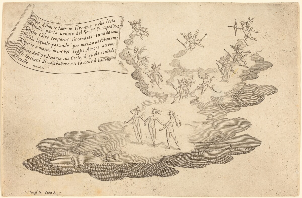 The Float of Love by Jacques Callot