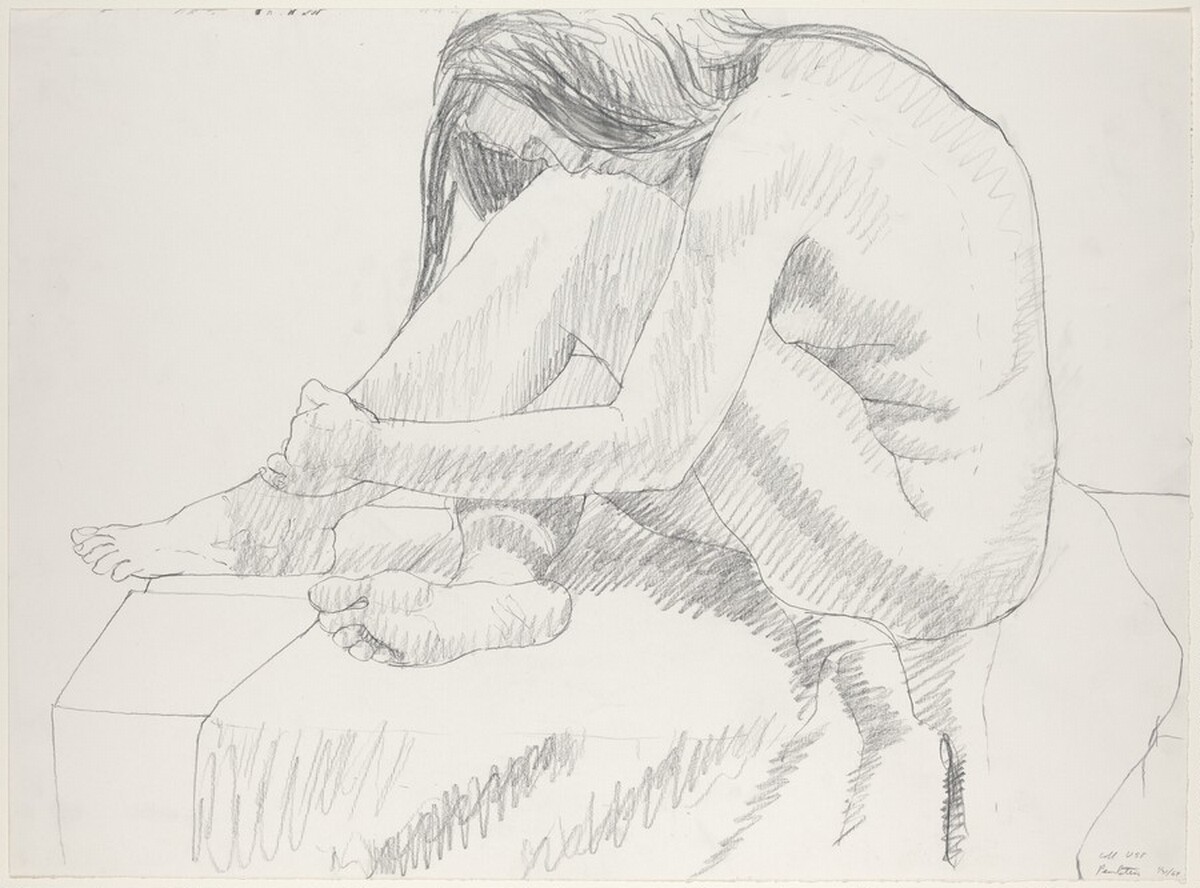 Study for "Untitled" by Philip Pearlstein