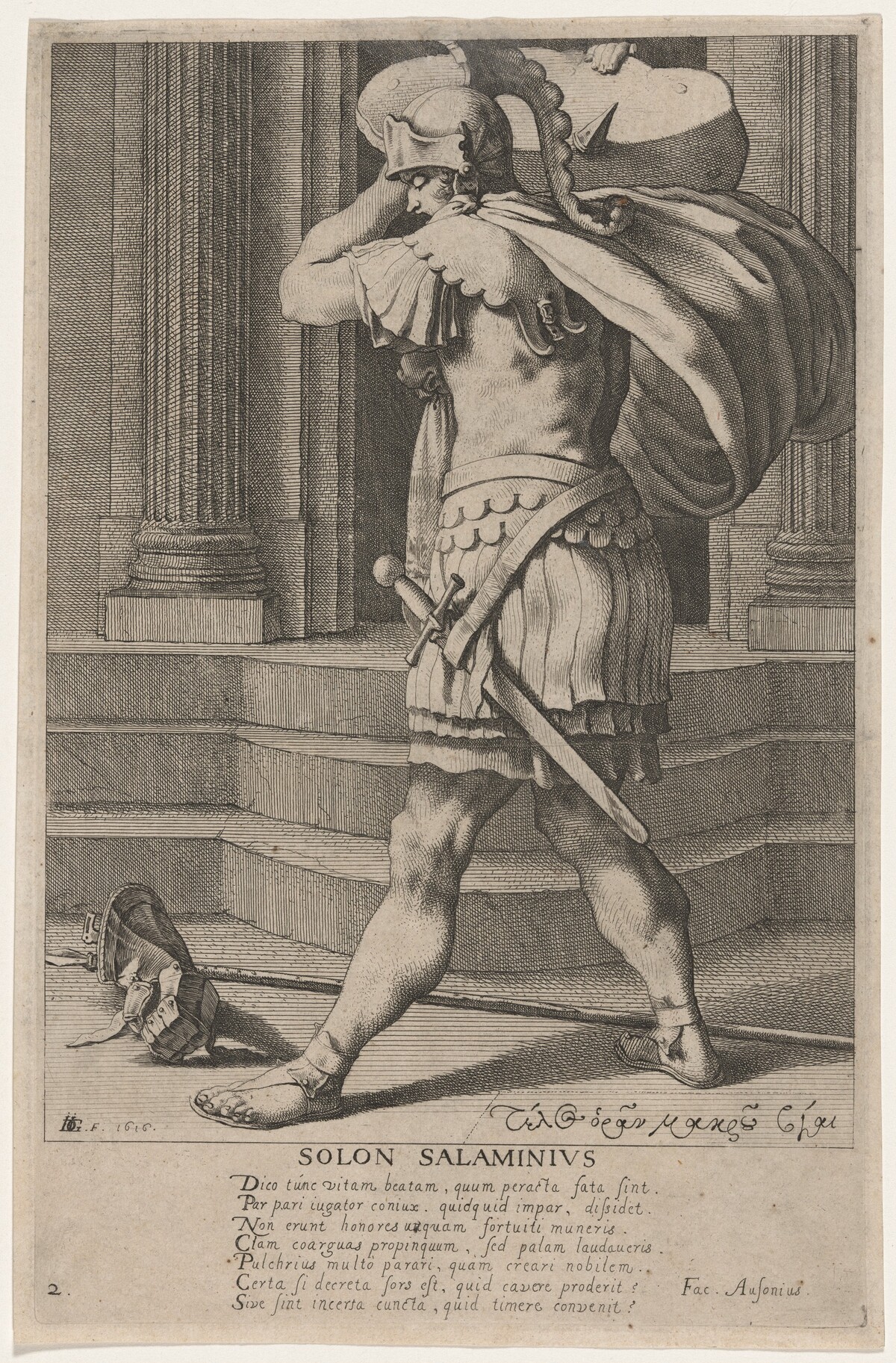 Solon Salaminius by Jacques de Gheyn III