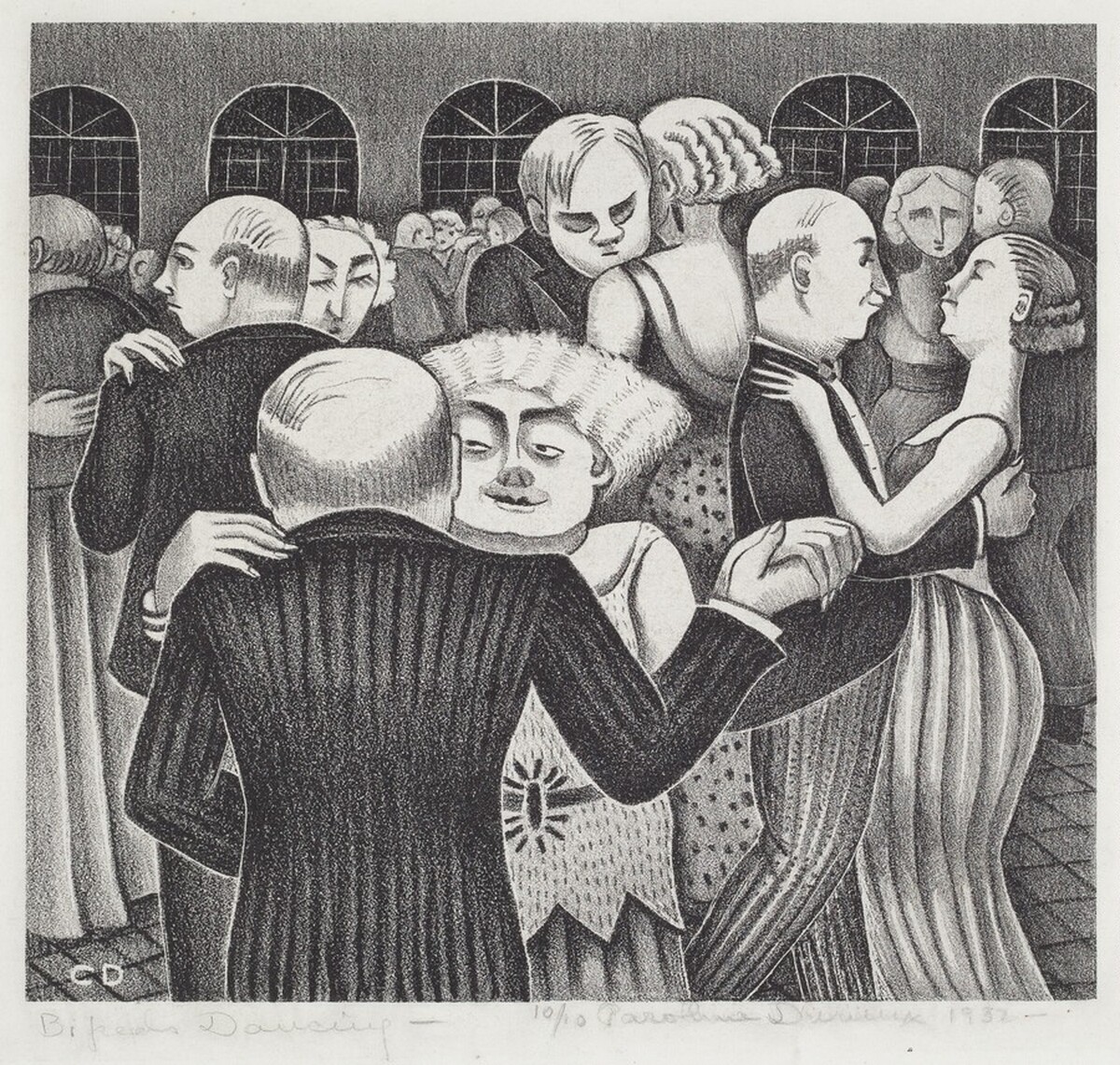 Bipeds Dancing by Caroline Wogan Durieux