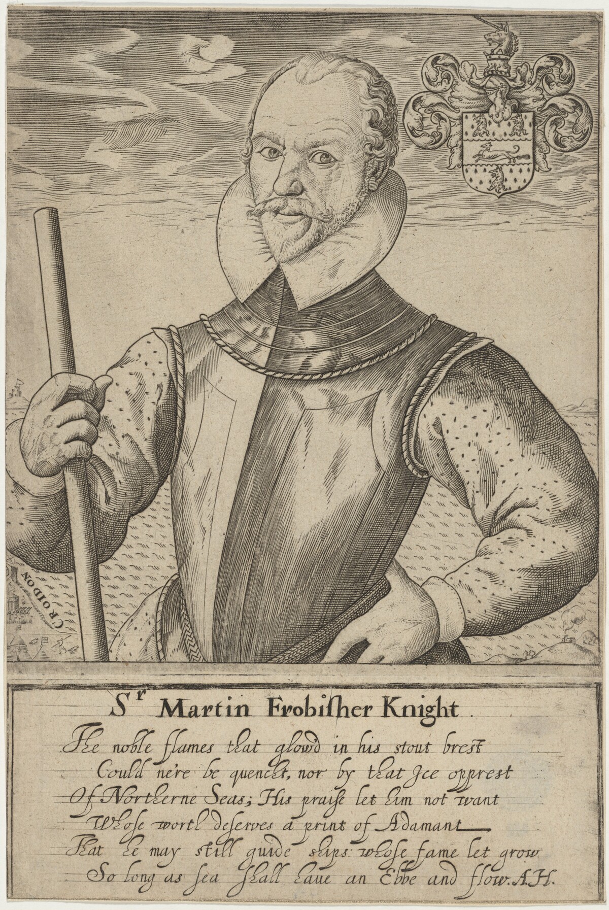 Sir Martin Frobisher by Robert Boissard