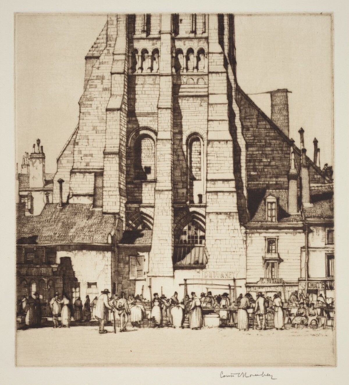 The Little Market, Tours by Louis Conrad Rosenberg