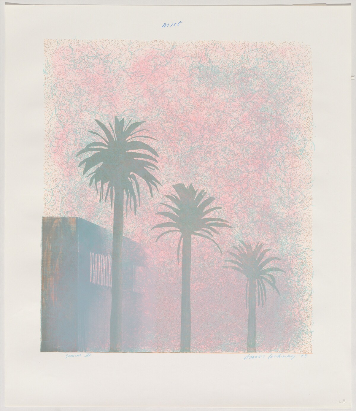 Mist by David Hockney