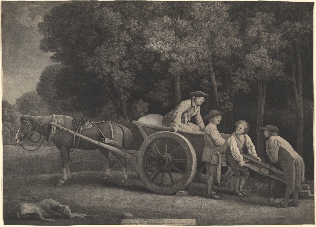 Labourers by George Stubbs