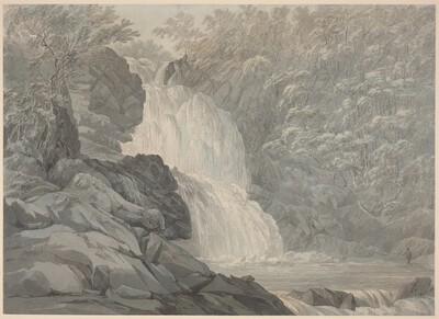 Mawddach Falls near Dolgelly
