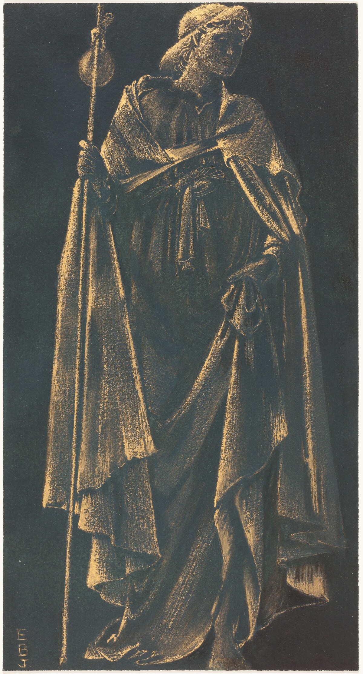 Angelus Ministrans by Sir Edward Coley Burne-Jones