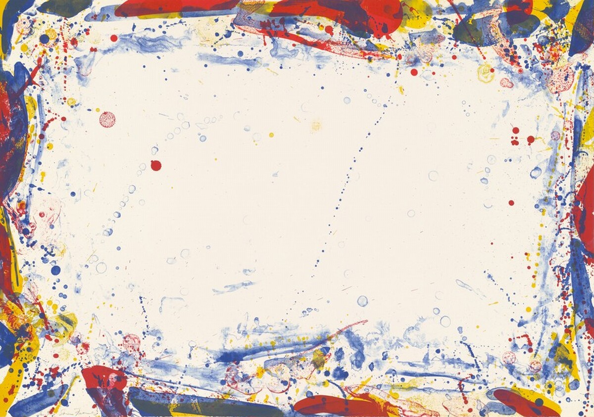 Damp by Sam Francis