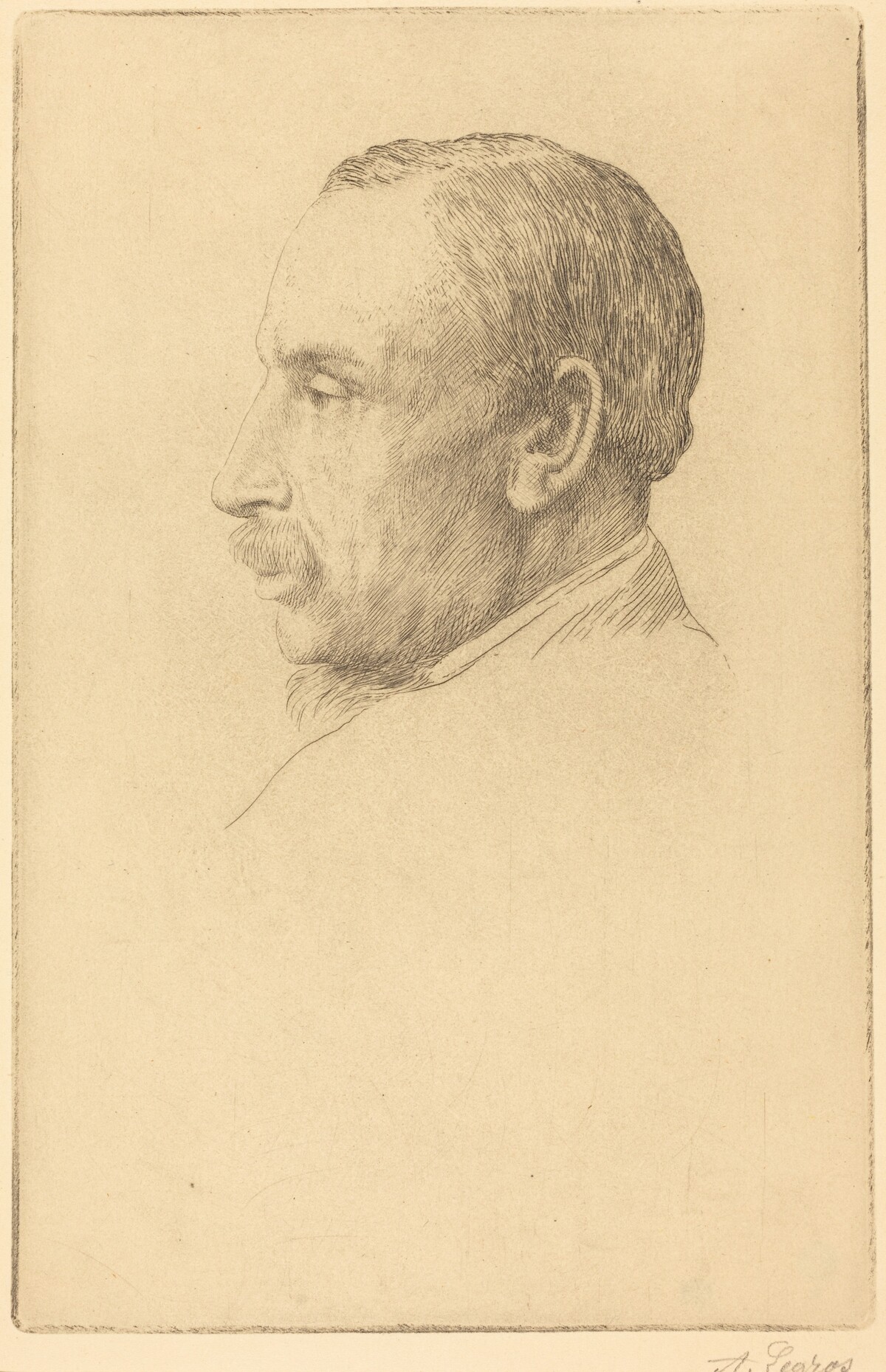 Professor W. Cawthorne Unwin by Alphonse Legros