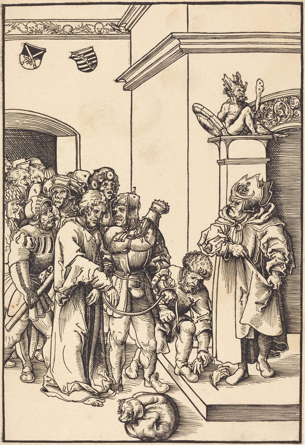 Christ before Annas by Lucas Cranach the Elder