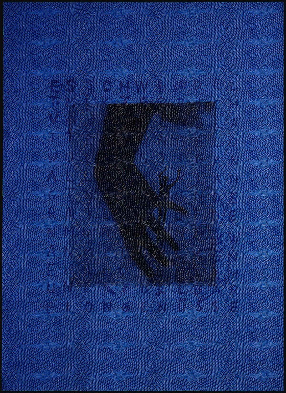 Figure with Hand (Figur mit Hand) by Sigmar Polke