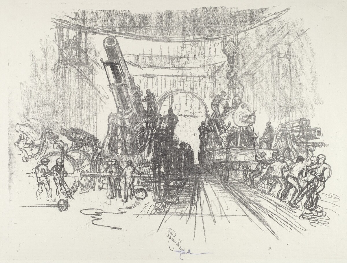 Ready for War by Joseph Pennell