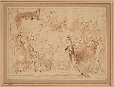 George III Resuming Royal Power in 1789