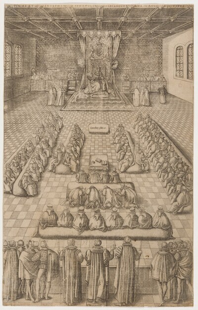 James I in Parliament