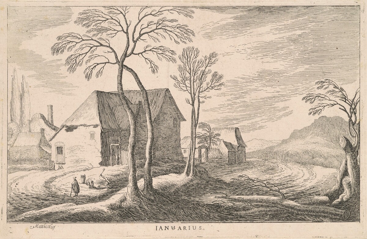 Januarius (January) by Ludovico Mattioli