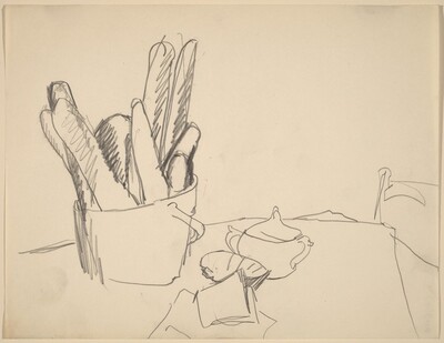 Still Life with Bread and Sugar Bowl