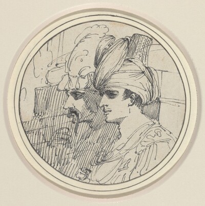 Two Oriental Heads