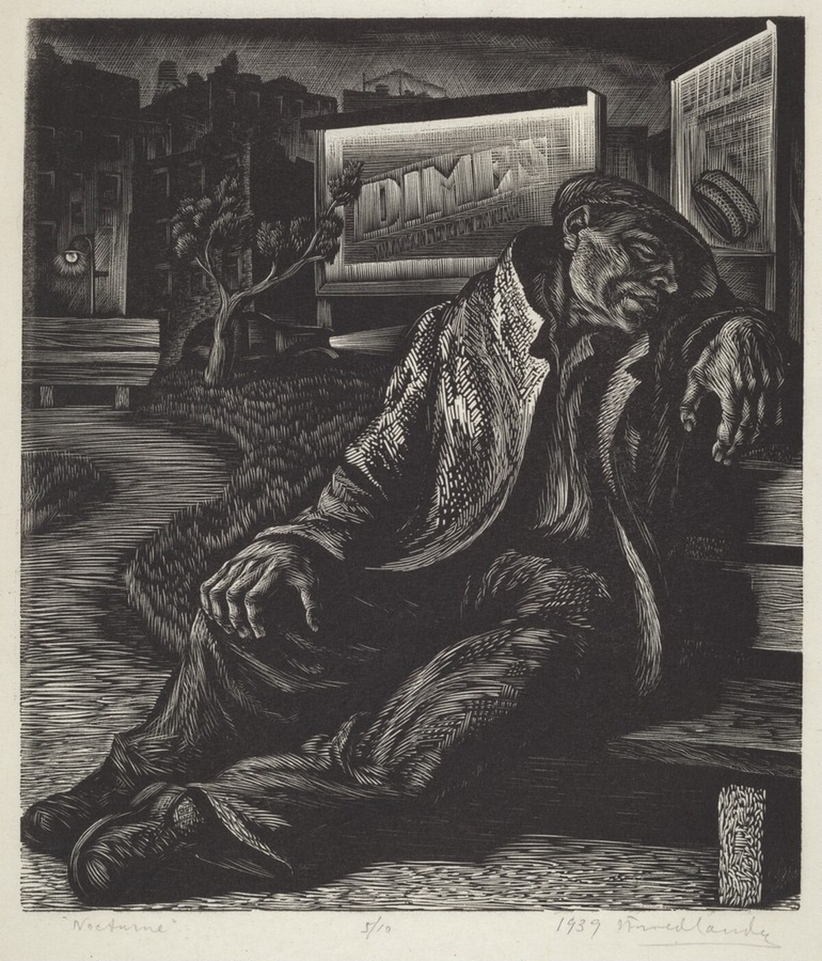 Nocturne by Isac Friedlander