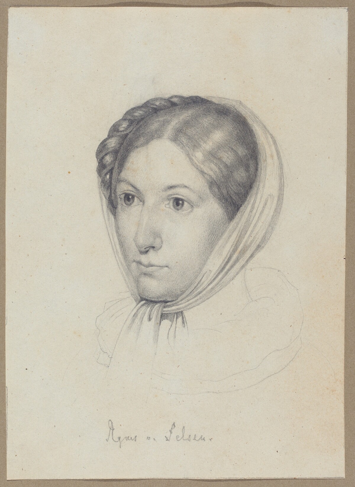 Agnes von Felsen by Wilhelm von Kügelgen