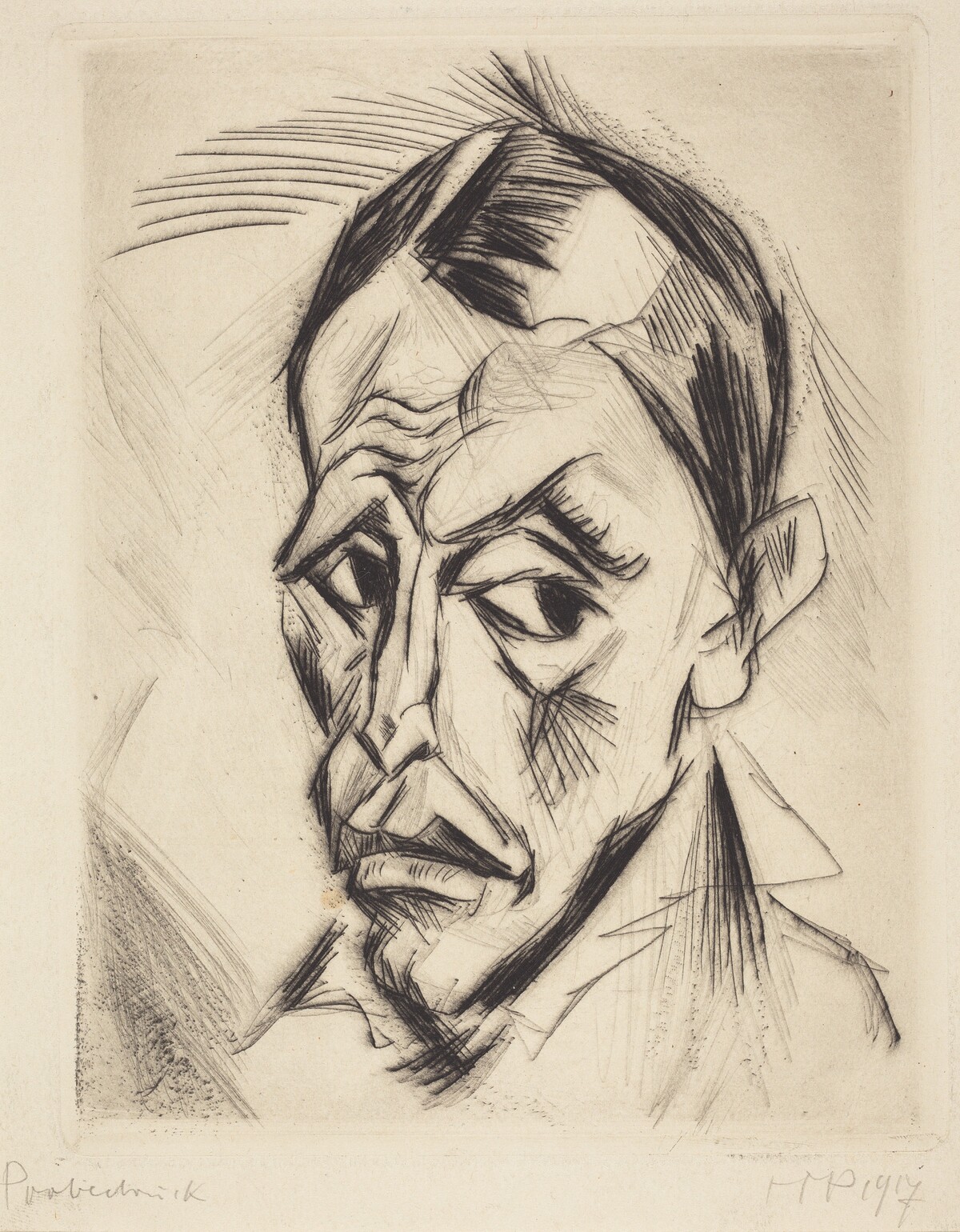 Self-Portrait by Max Pechstein