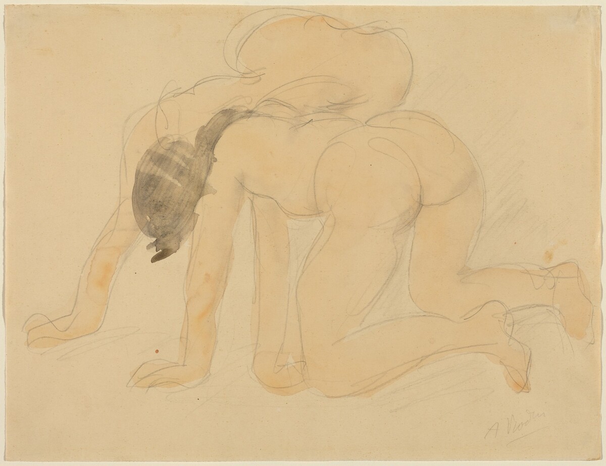 Two Nudes by Odilon Roche