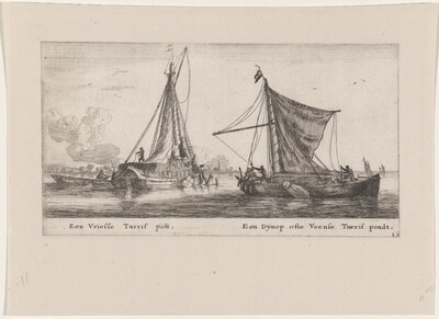 A "Friesland" Peatpot, and a "Dijnopschuit" or "Veense" Peatpot