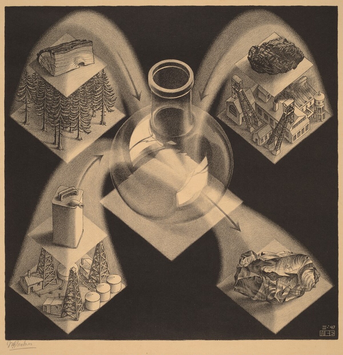 Synthesis by M.C. Escher