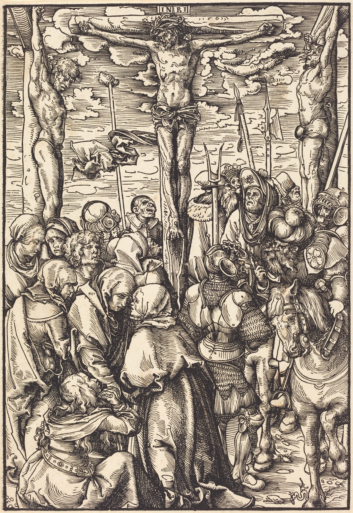 The Crucifixion by Lucas Cranach the Elder