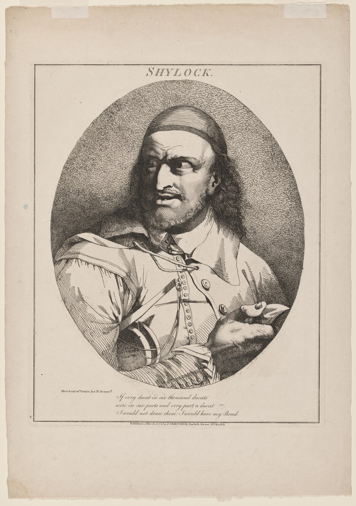 Shylock by John Hamilton Mortimer
