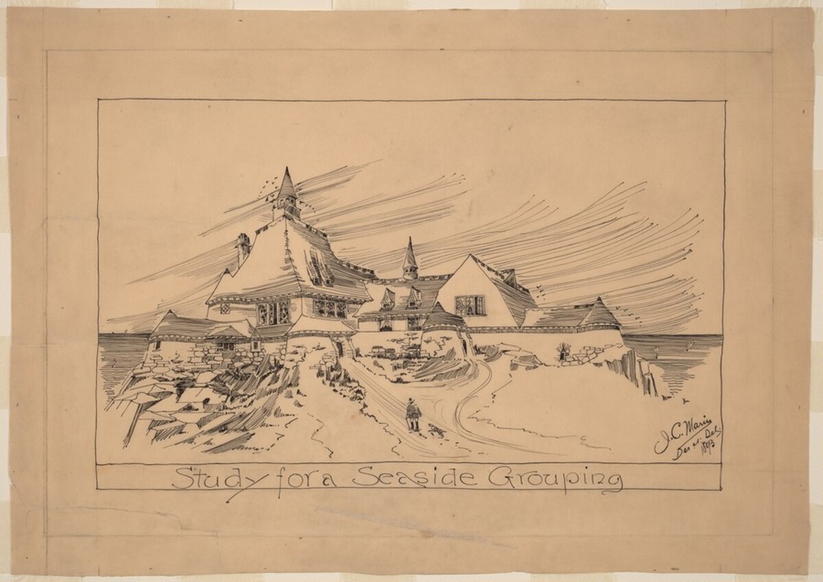 Study for a Seaside Grouping by John Marin