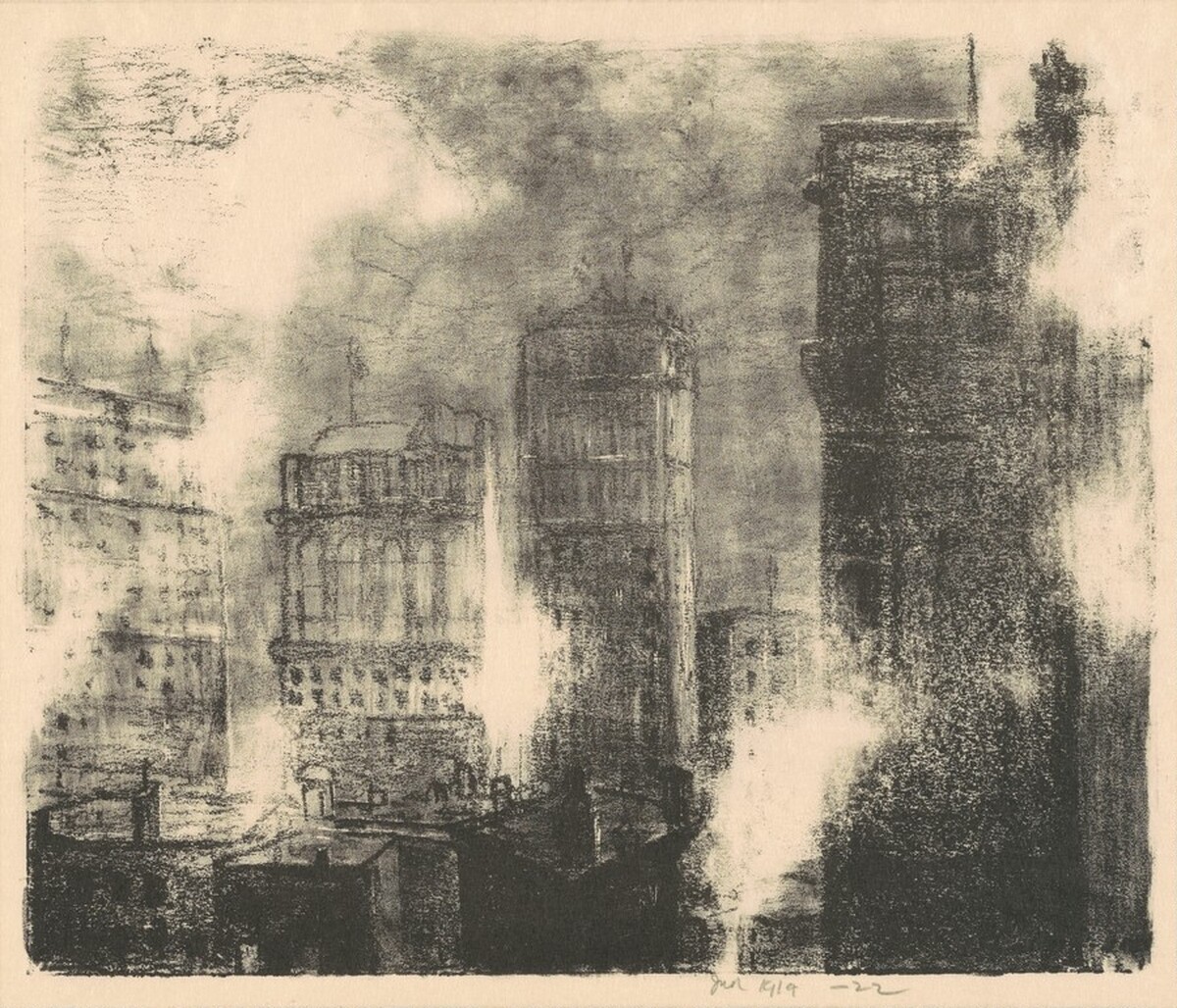 Towers of Manhattan by James N. Rosenberg