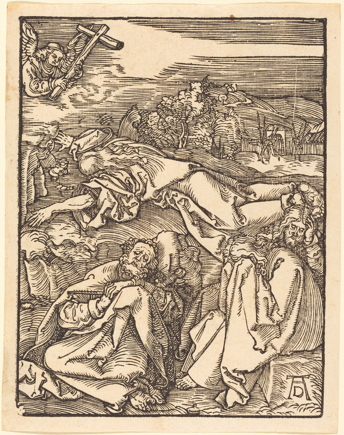 Christ on the Mount of Olives by Albrecht Dürer